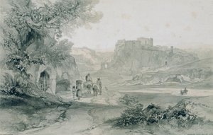 ローマとその周辺の景色：ヴァルモントーネの町と宮殿